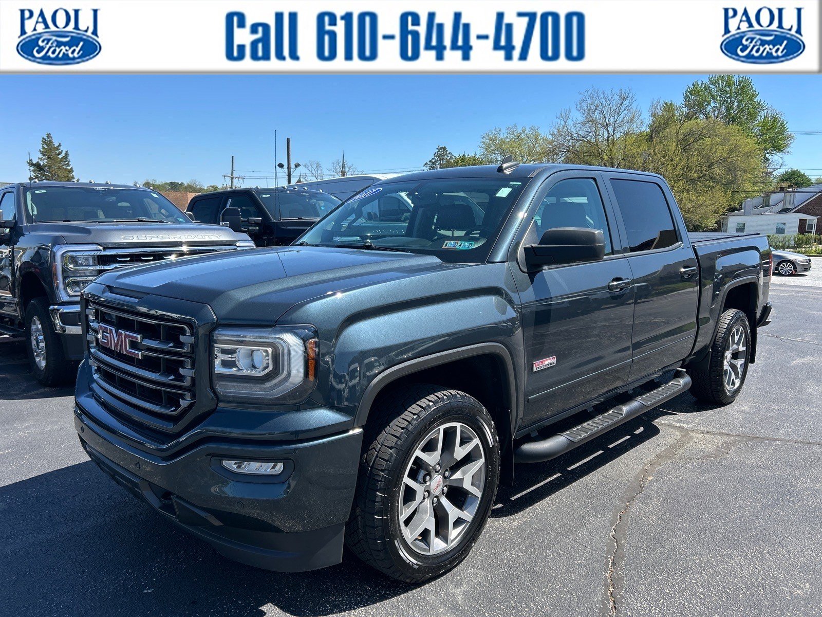 Used 2017 GMC Sierra 1500 SLT AWD/4WD image 1