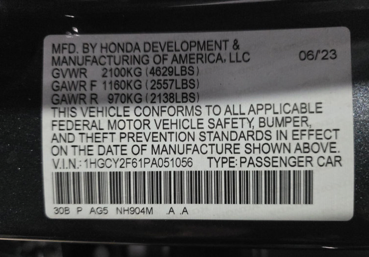 Used 2023 Honda Accord EX-L image 12