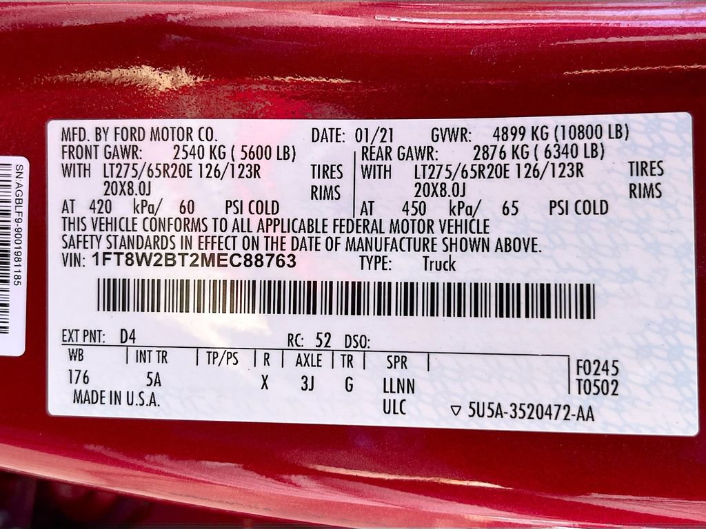 Used 2021 Ford F250 Lariat w/ Lariat Ultimate Package image 32