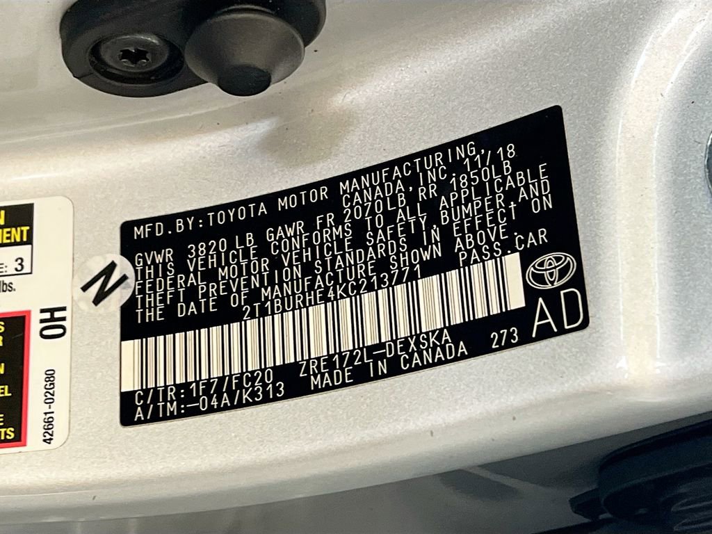 Used 2019 Toyota Corolla SE FWD image 29