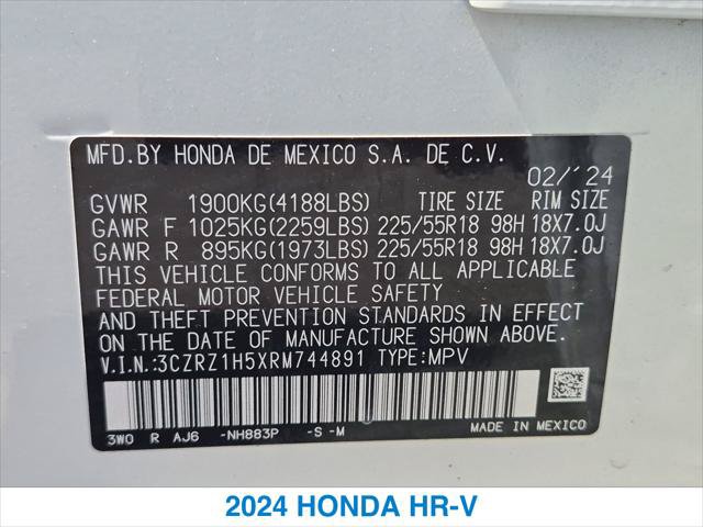 Used 2024 Honda HR-V Sport image 26