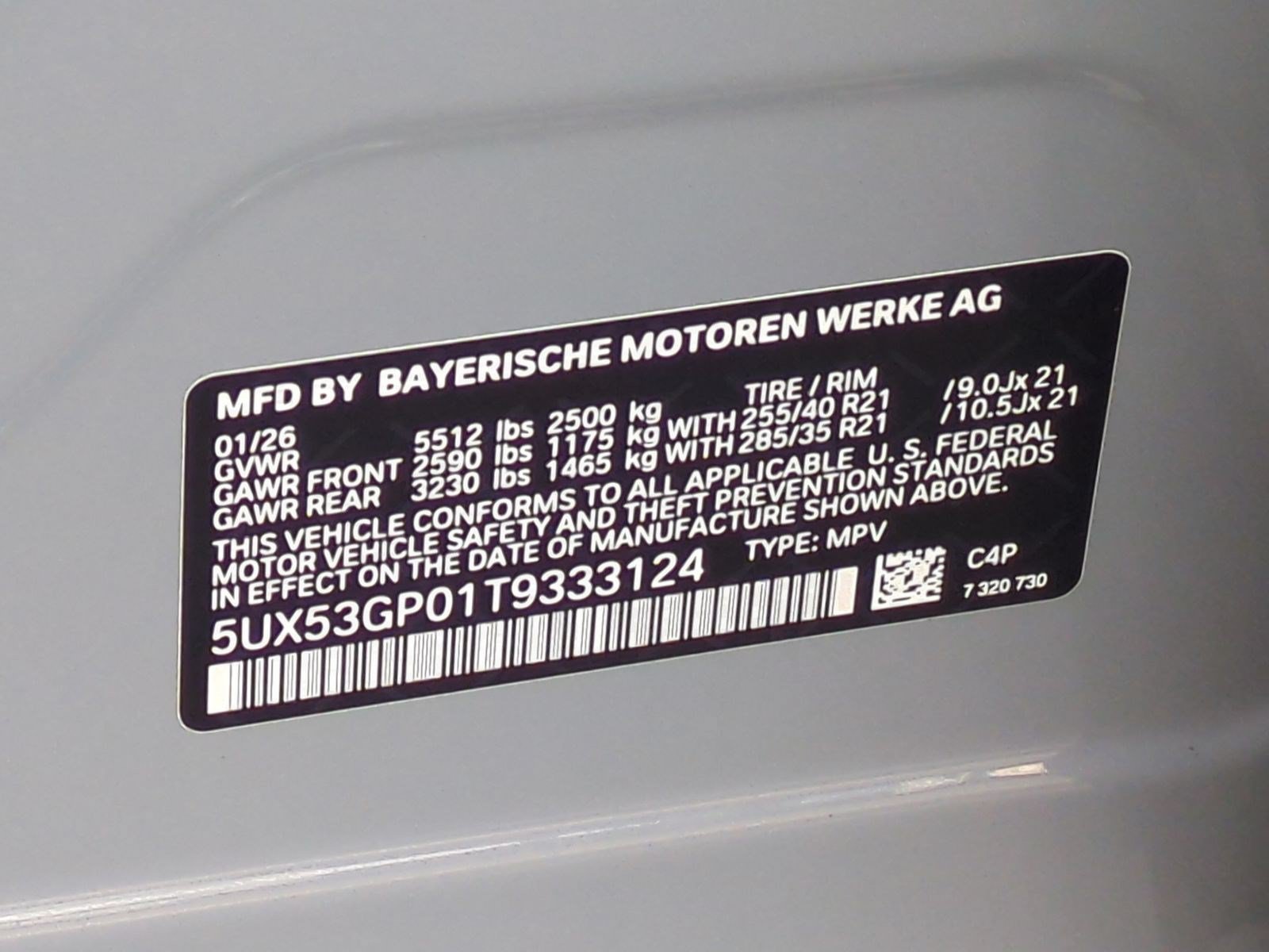Certified 2026 BMW X3 xDrive30i w/ Premium Package AWD/4WD image 34