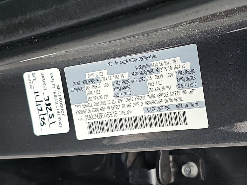 Used 2024 MAZDA CX-90 3.3 Turbo w/ Preferred Plus image 40