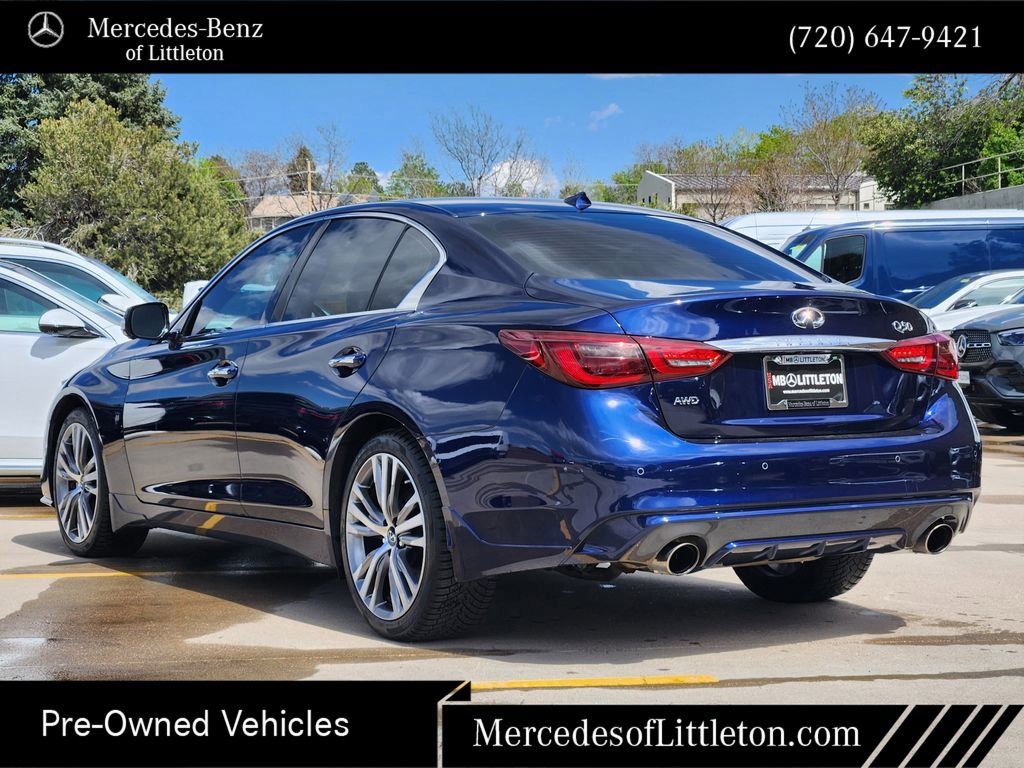 Used 2021 INFINITI Q50 Sensory w/ Cargo Package AWD/4WD image 5