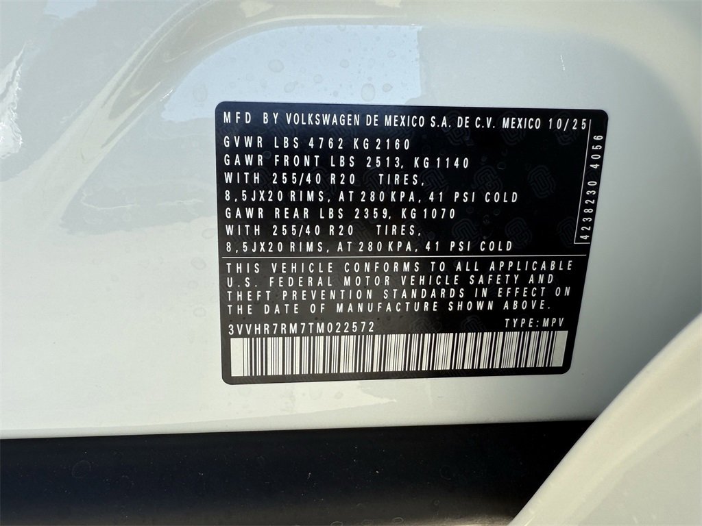 New 2026 Volkswagen Tiguan SE R-Line image 28