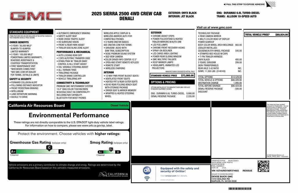 New 2025 GMC Sierra 2500 Denali w/ Denali Reserve Package image 4