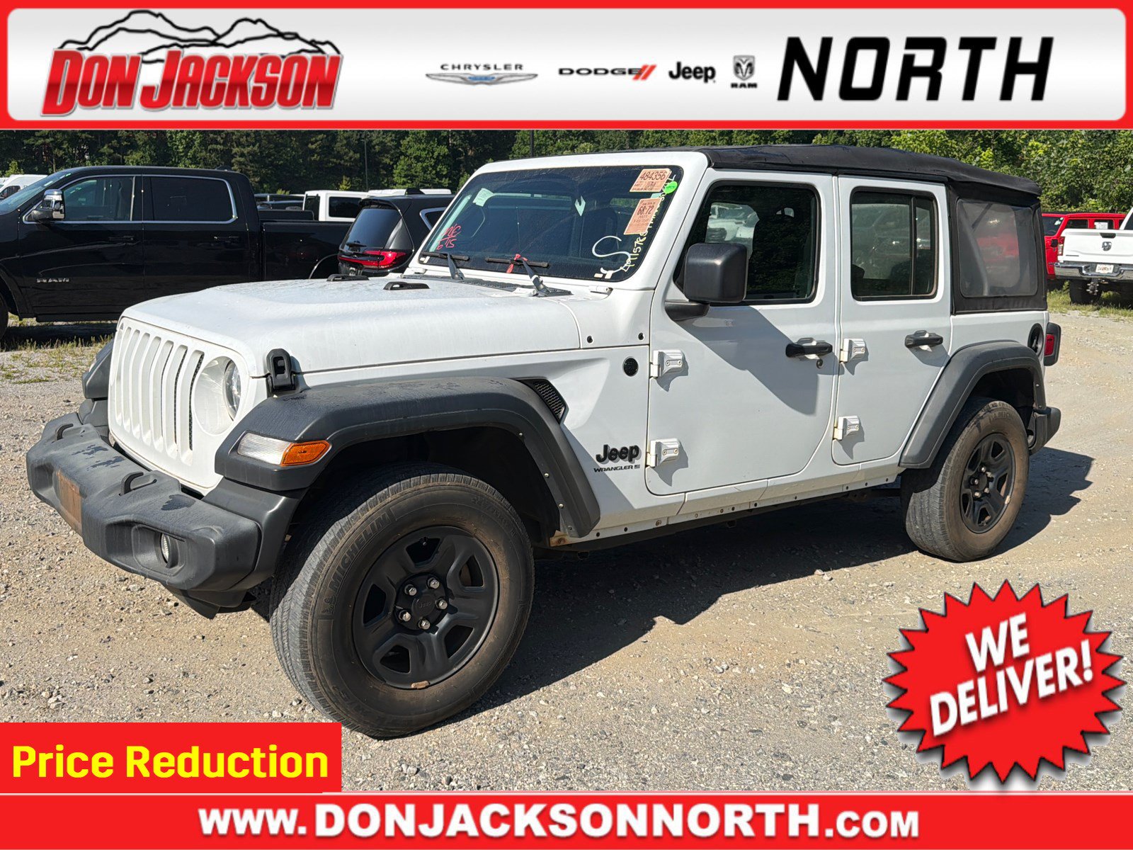 Used 2023 Jeep Wrangler Unlimited Sport AWD/4WD image 1