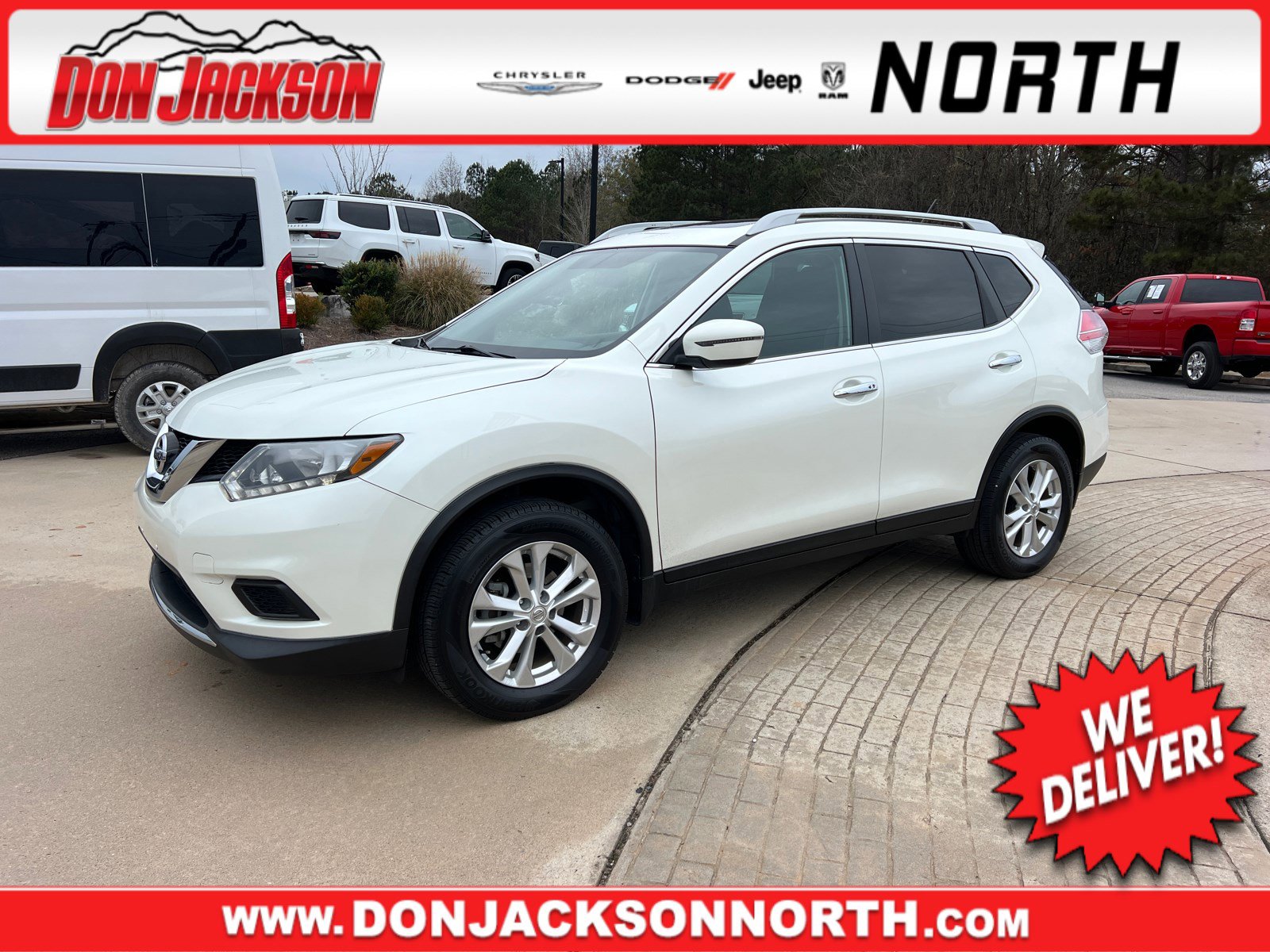 Used 2016 Nissan Rogue SV w/ SV Moonroof Package