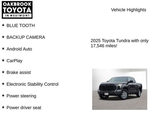 Certified 2025 Toyota Tundra SR5 image 7