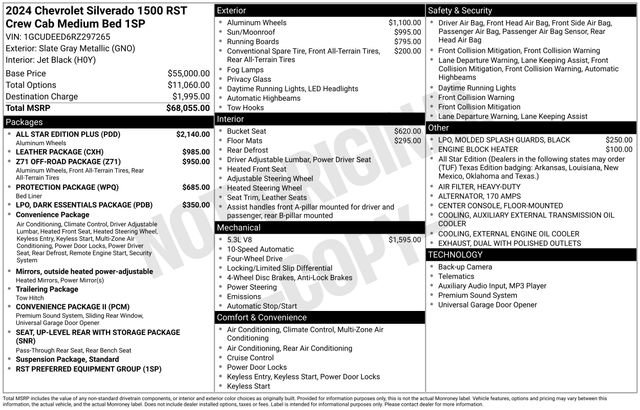 Used 2024 Chevrolet Silverado 1500 RST w/ True North Edition Plus AWD/4WD image 35