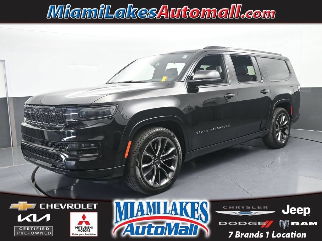 Used 2024 Jeep Grand Wagoneer L Series II w/ Quick Order Packagew 28T AWD/4WD image 1