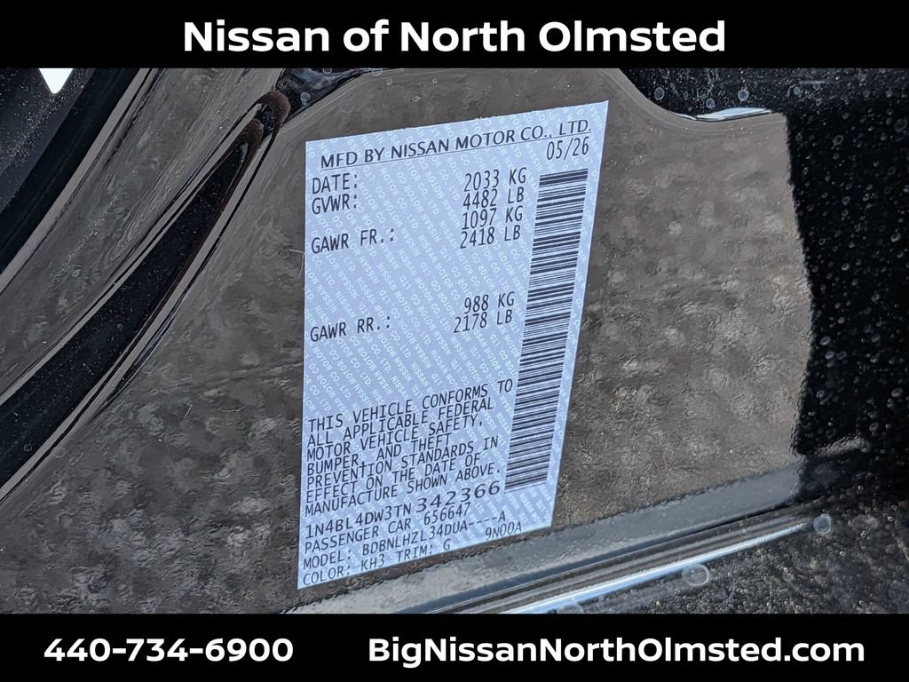 New 2026 Nissan Altima 2.5 SV AWD/4WD image 19