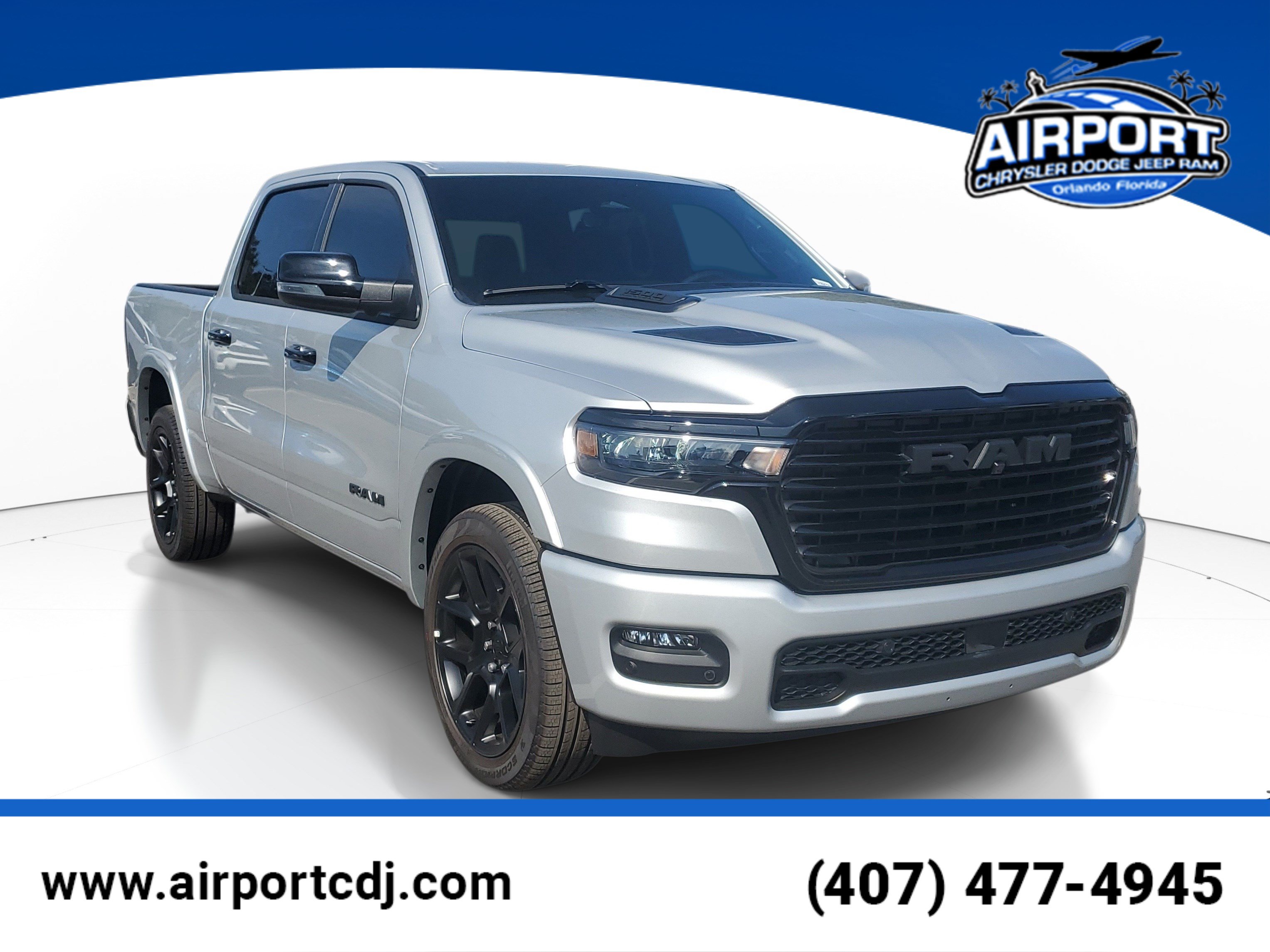 Used 2026 RAM 1500 Laramie w/ Night Edition RWD image 1
