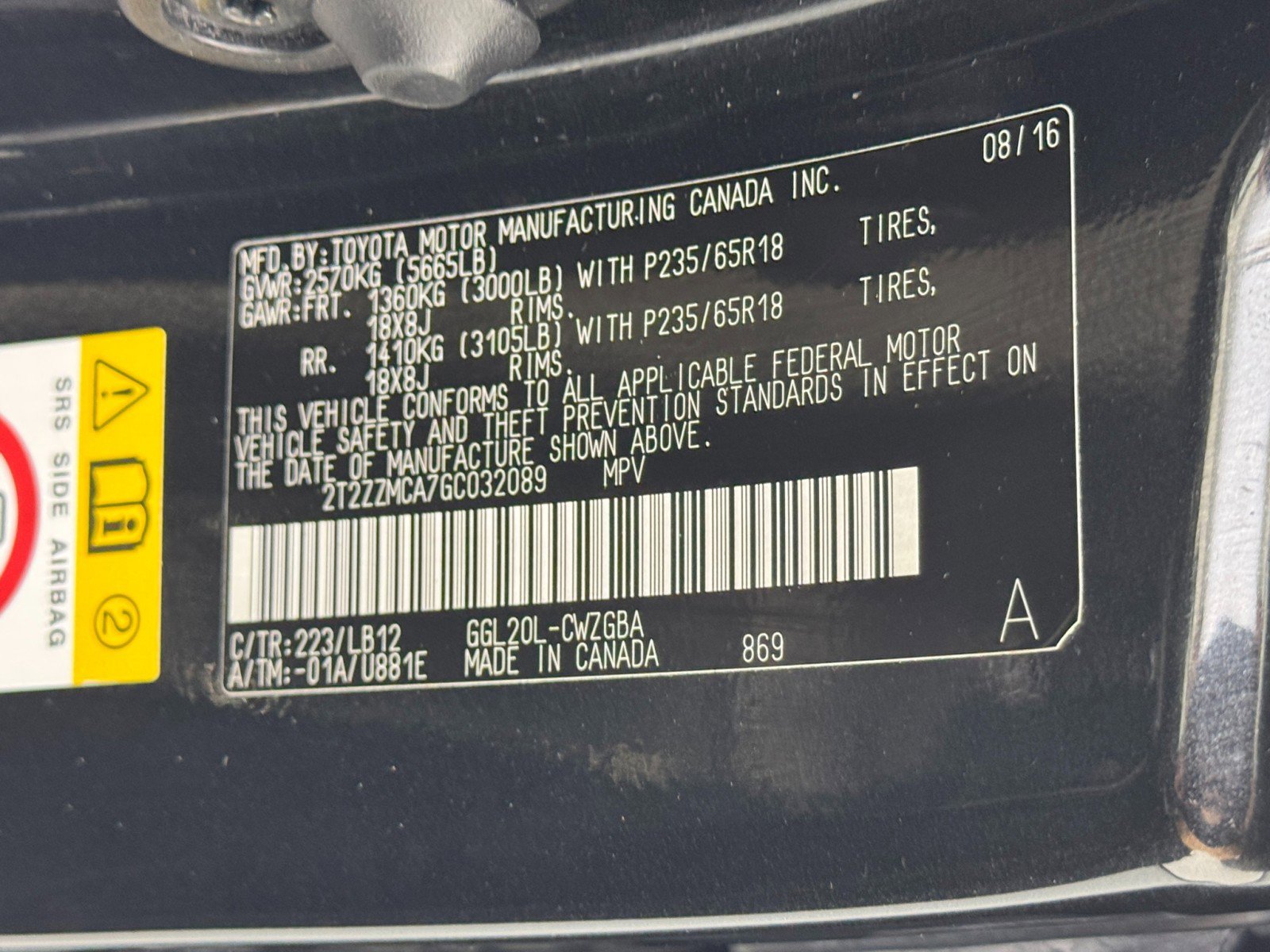 Used 2016 Lexus RX 350 Premium w/ Premium Package image 46