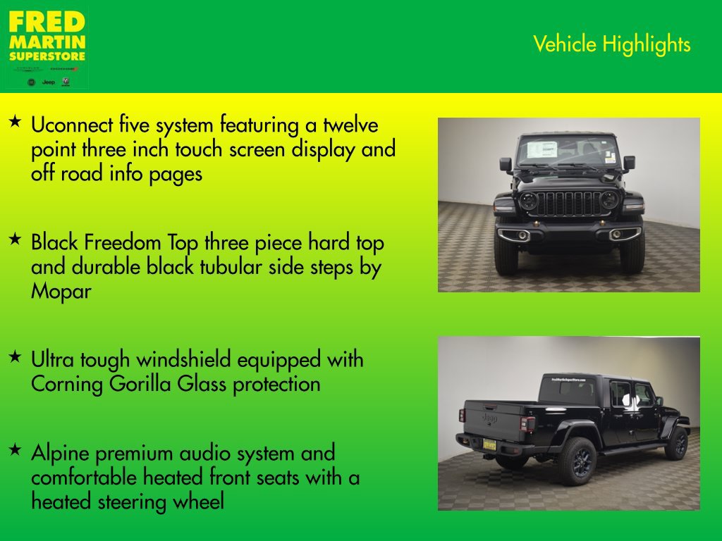 New 2026 Jeep Gladiator Sport AWD/4WD image 15