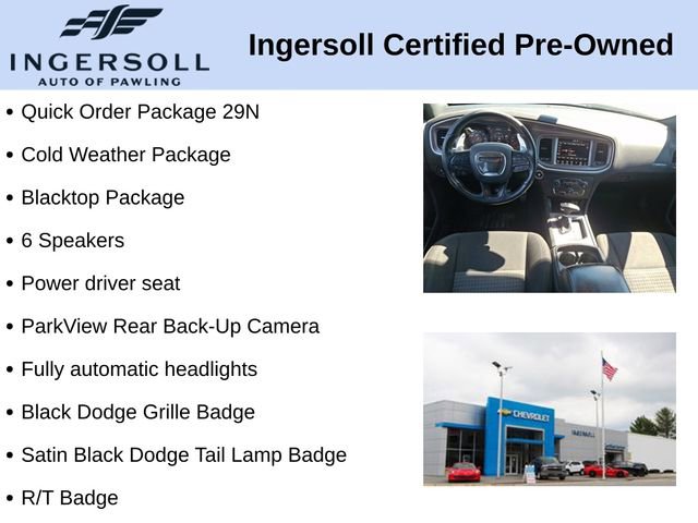 Used 2020 Dodge Charger R/T w/ Blacktop Package RWD image 10