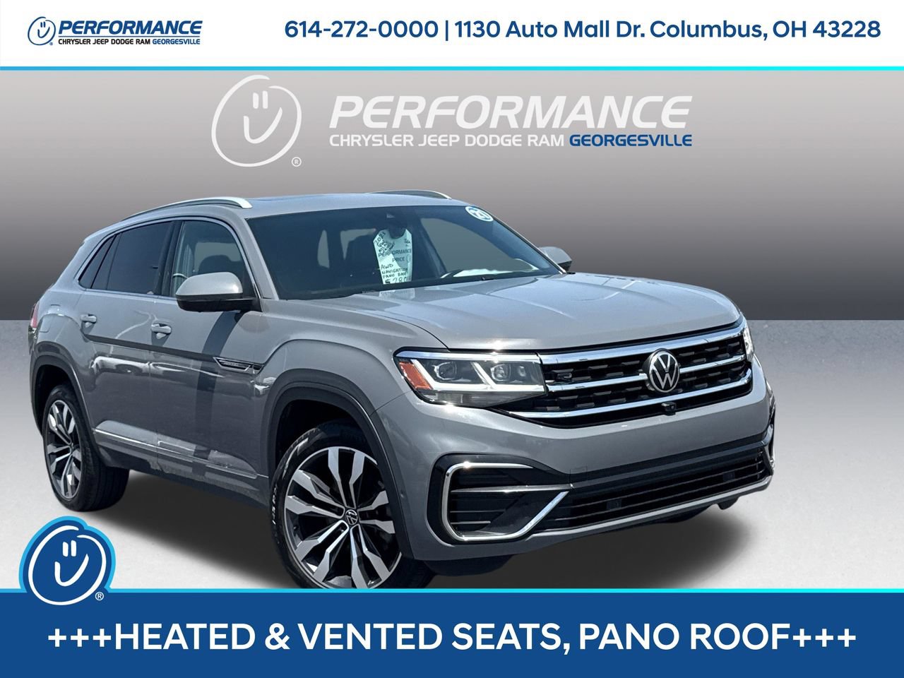 Used 2021 Volkswagen Atlas Cross Sport SEL Premium R-Line AWD/4WD image 1