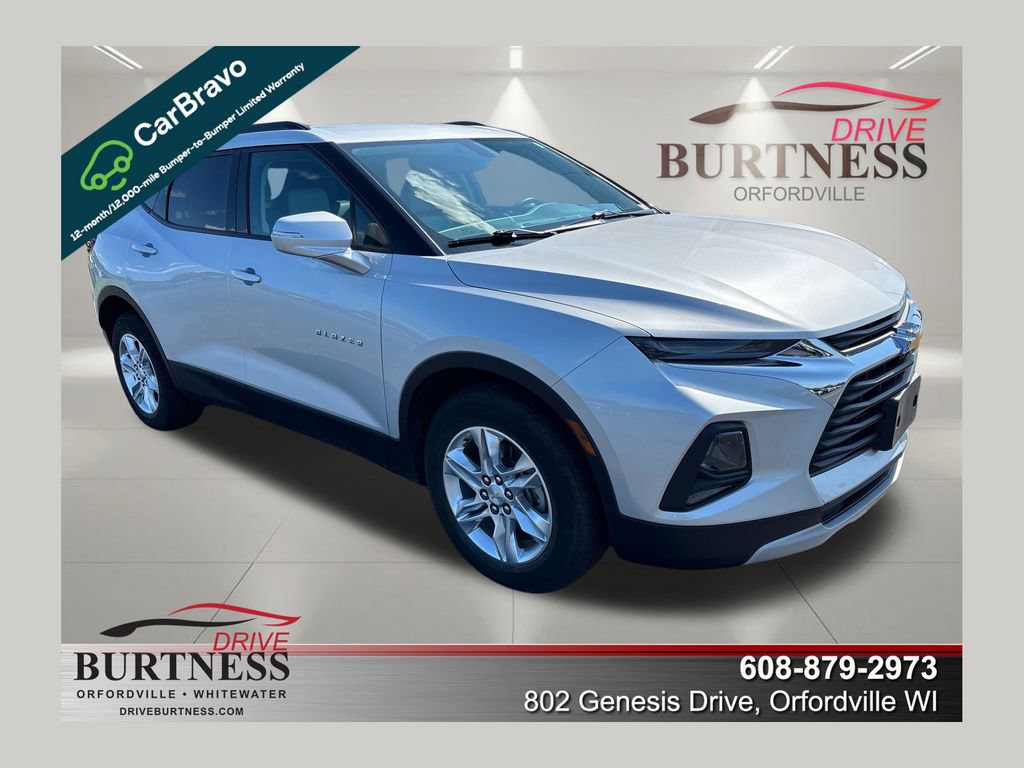 Certified 2019 Chevrolet Blazer LT w/ LPO, Floor Liner Package AWD/4WD 360° Tour