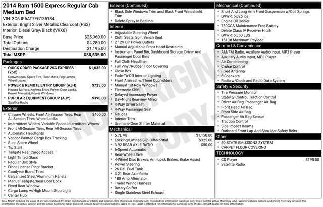 Used 2014 RAM 1500 Express image 3