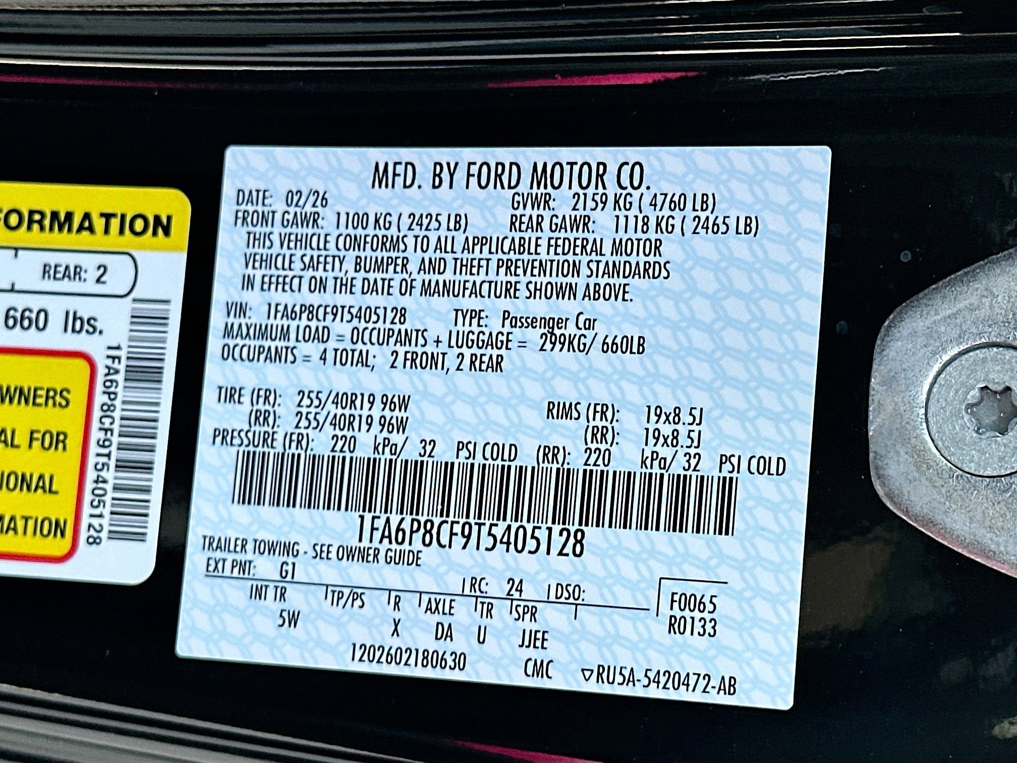 New 2026 Ford Mustang GT Premium image 20