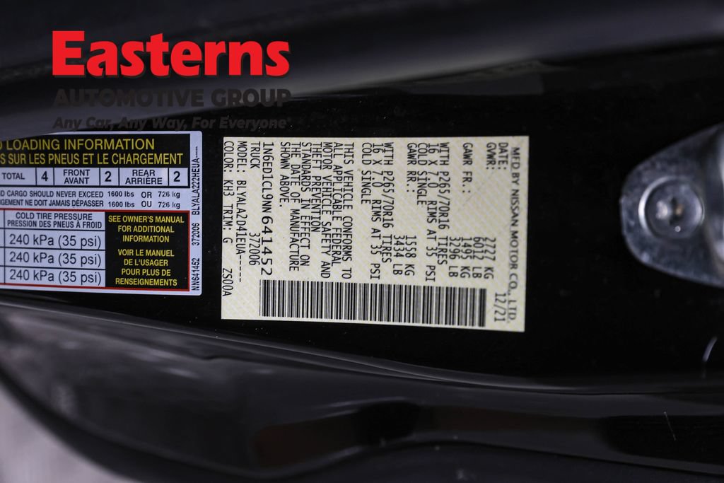 Used 2022 Nissan Frontier S RWD image 32