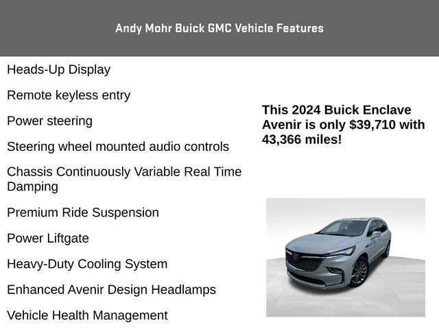 Used 2024 Buick Enclave Avenir w/ Avenir Technology Package AWD/4WD image 14