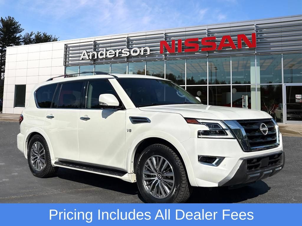 Used 2022 Nissan Armada SL w/ Captain's Chairs Package AWD/4WD image 1