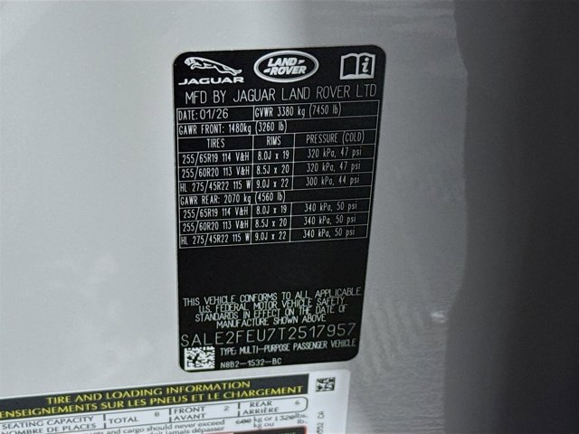 New 2026 Land Rover Defender 130 X-Dynamic SE image 34