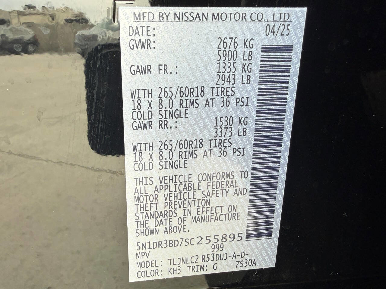 Used 2025 Nissan Pathfinder Rock Creek image 52