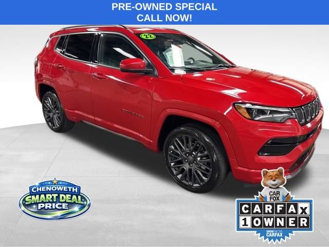 Used 2022 Jeep Compass Limited w/ (RED) Package
