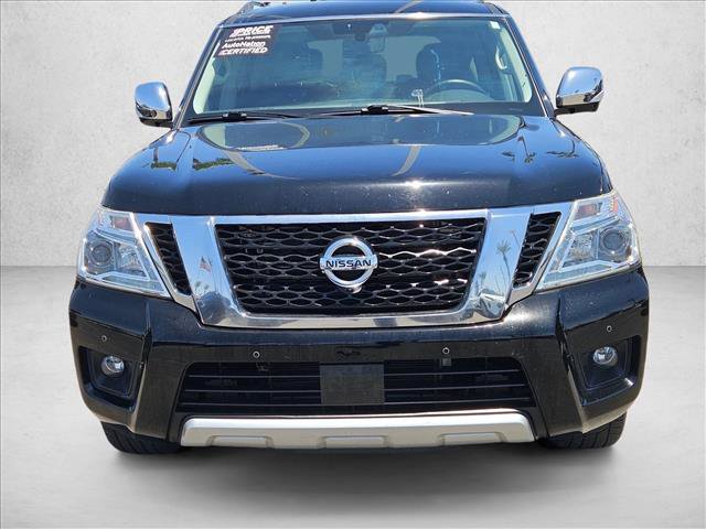 Used 2018 Nissan Armada Platinum w/ Interior Lighting Package RWD video 4