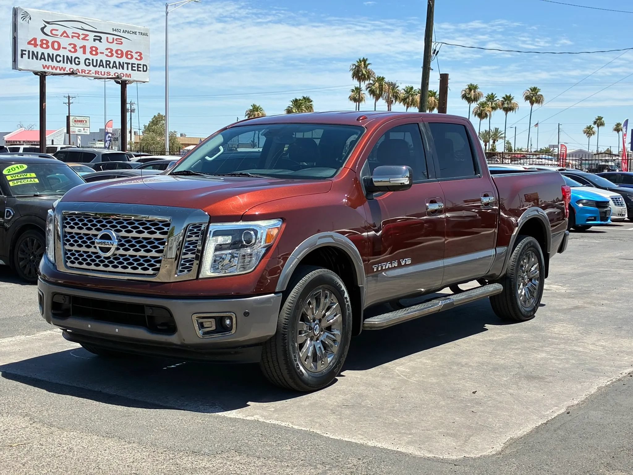 Used 2019 Nissan Titan Platinum Reserve AWD/4WD image 2