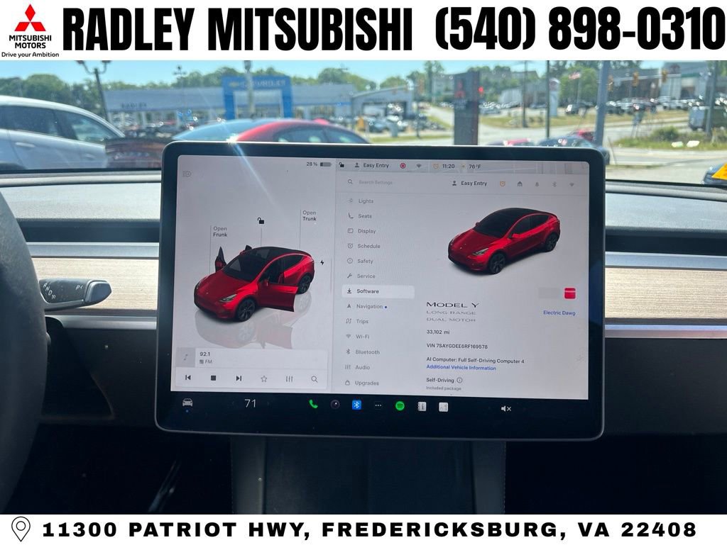 Used 2024 Tesla Model Y Long Range AWD/4WD image 17