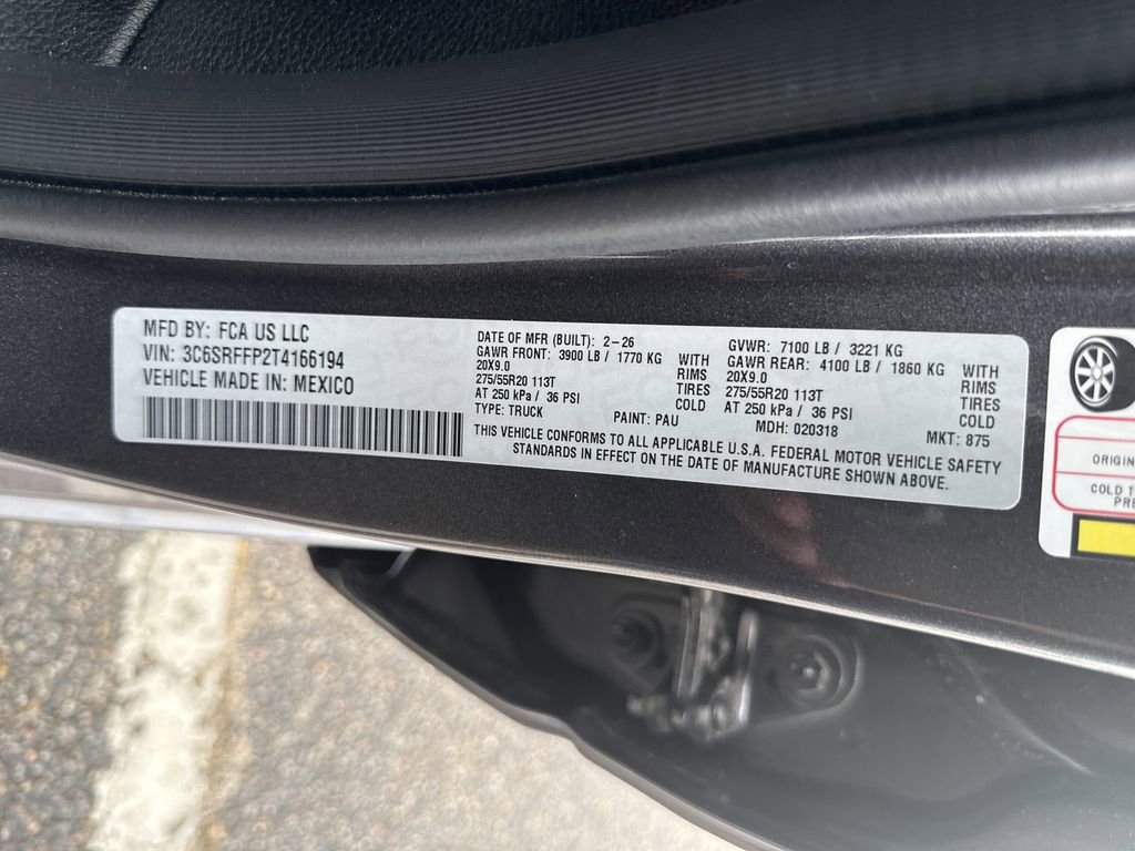 New 2026 RAM 1500 4x4 Crew Cab image 28
