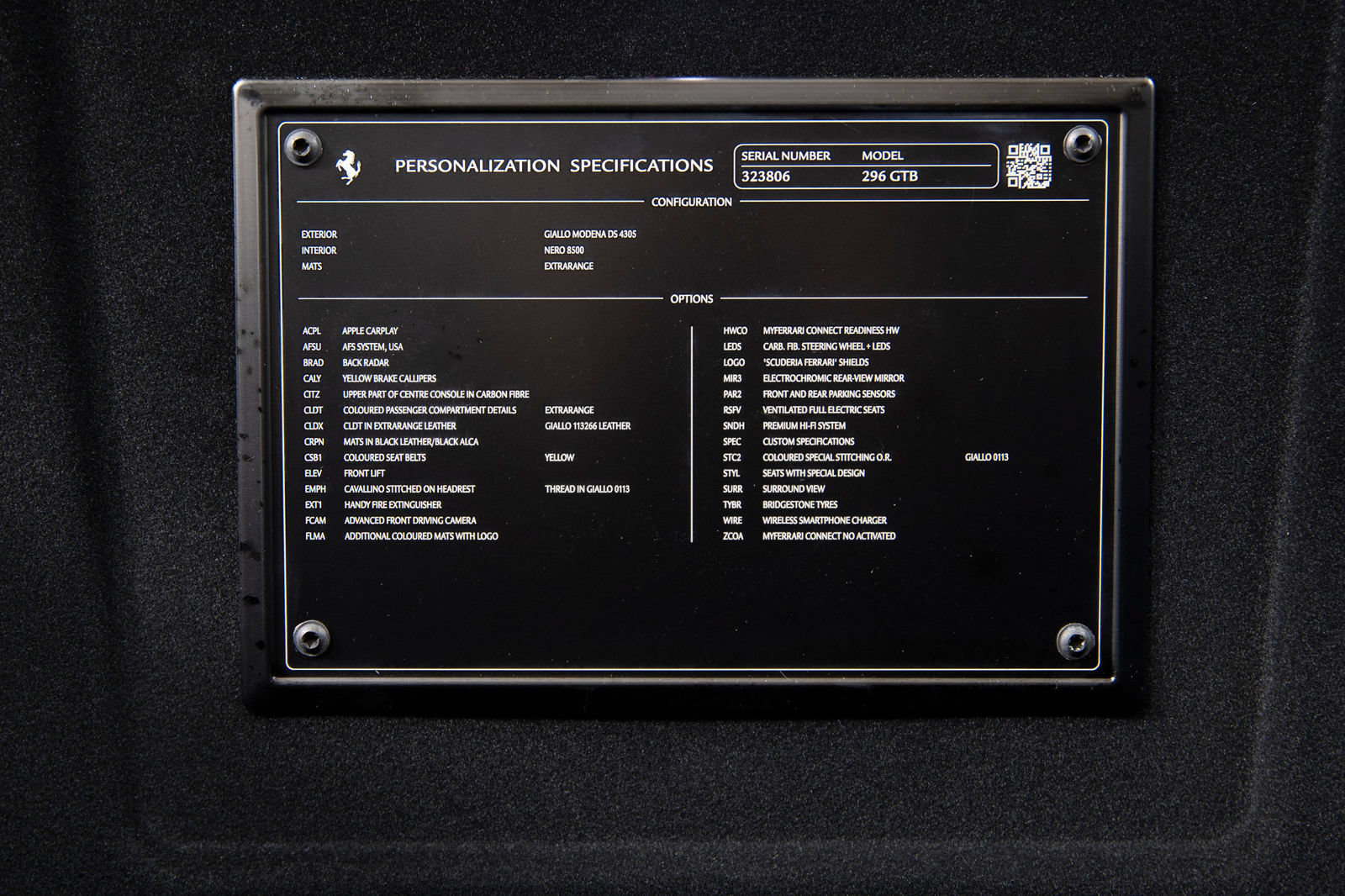 Certified 2025 Ferrari 296 GTB RWD image 33