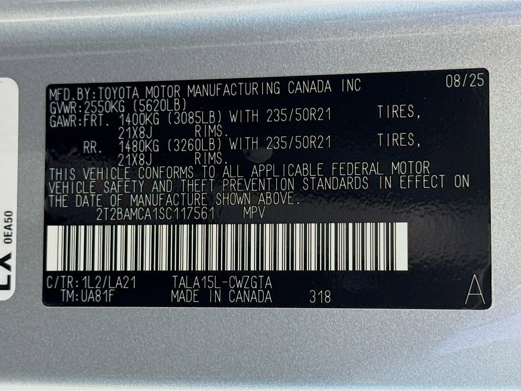 New 2025 Lexus RX 350 AWD image 24