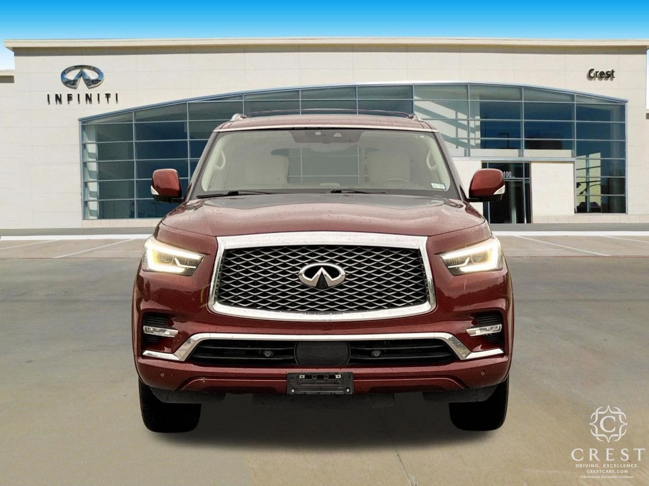 Used 2021 INFINITI QX80 Luxe w/ Cargo Package RWD image 7