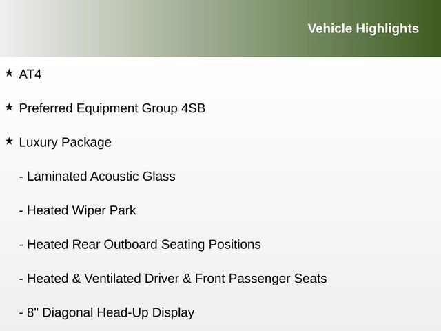 Used 2024 GMC Acadia AT4 w/ Luxury Package image 8