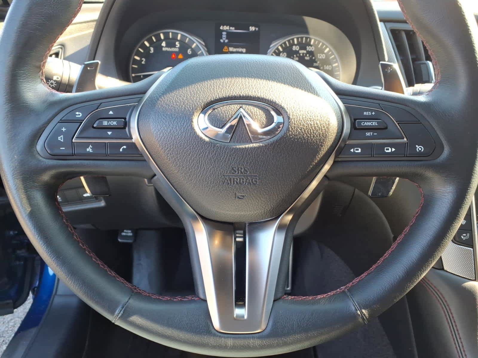 Used 2019 INFINITI Q50 Red Sport 400 w/ Sensory Package AWD/4WD image 20