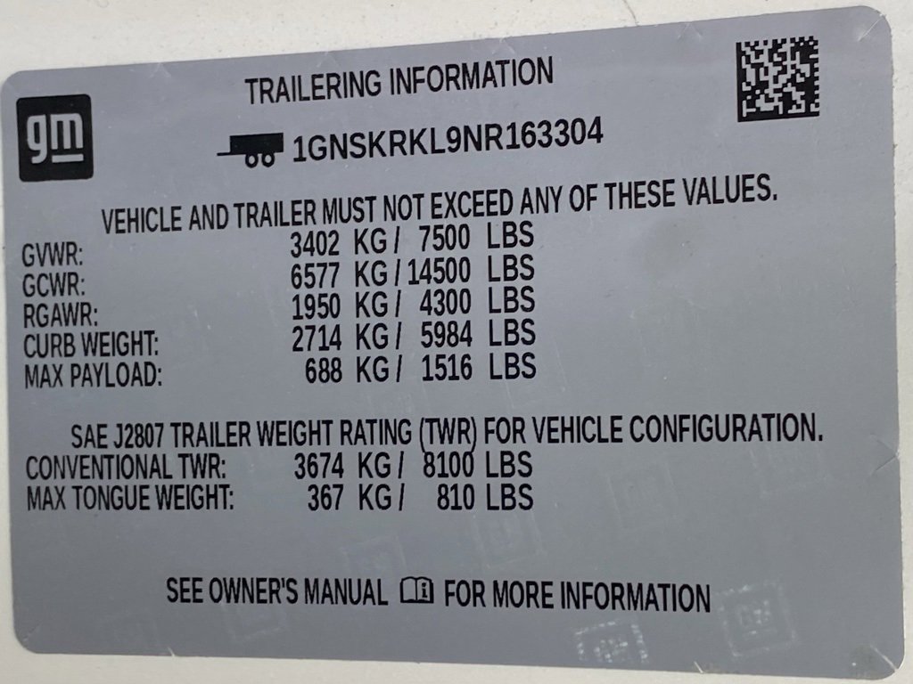 Used 2022 Chevrolet Tahoe RST w/ Sport Performance Package image 39