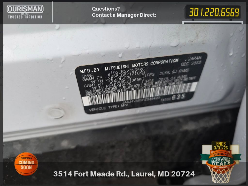 Used 2024 Mitsubishi Outlander SE Black Edition image 4