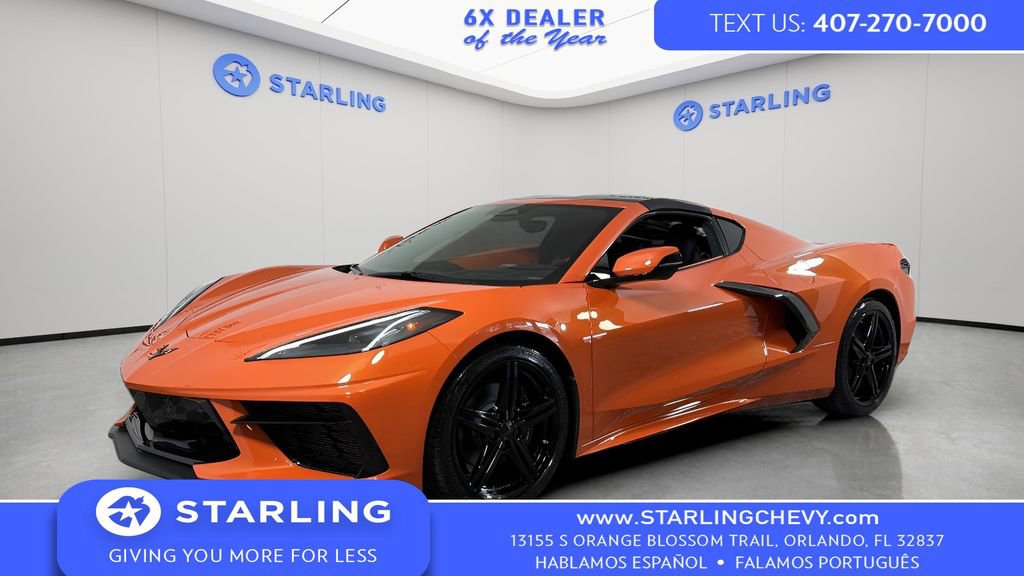 Used 2026 Chevrolet Corvette Stingray Premium Cpe w/ 3LT RWD image 1