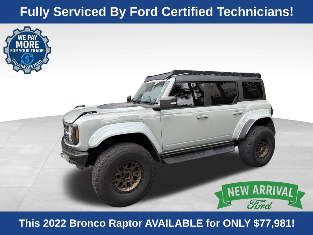 Used 2022 Ford Bronco Raptor image 1