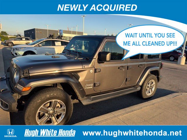 Used 2020 Jeep Wrangler Unlimited Sahara w/ LED Lighting Group