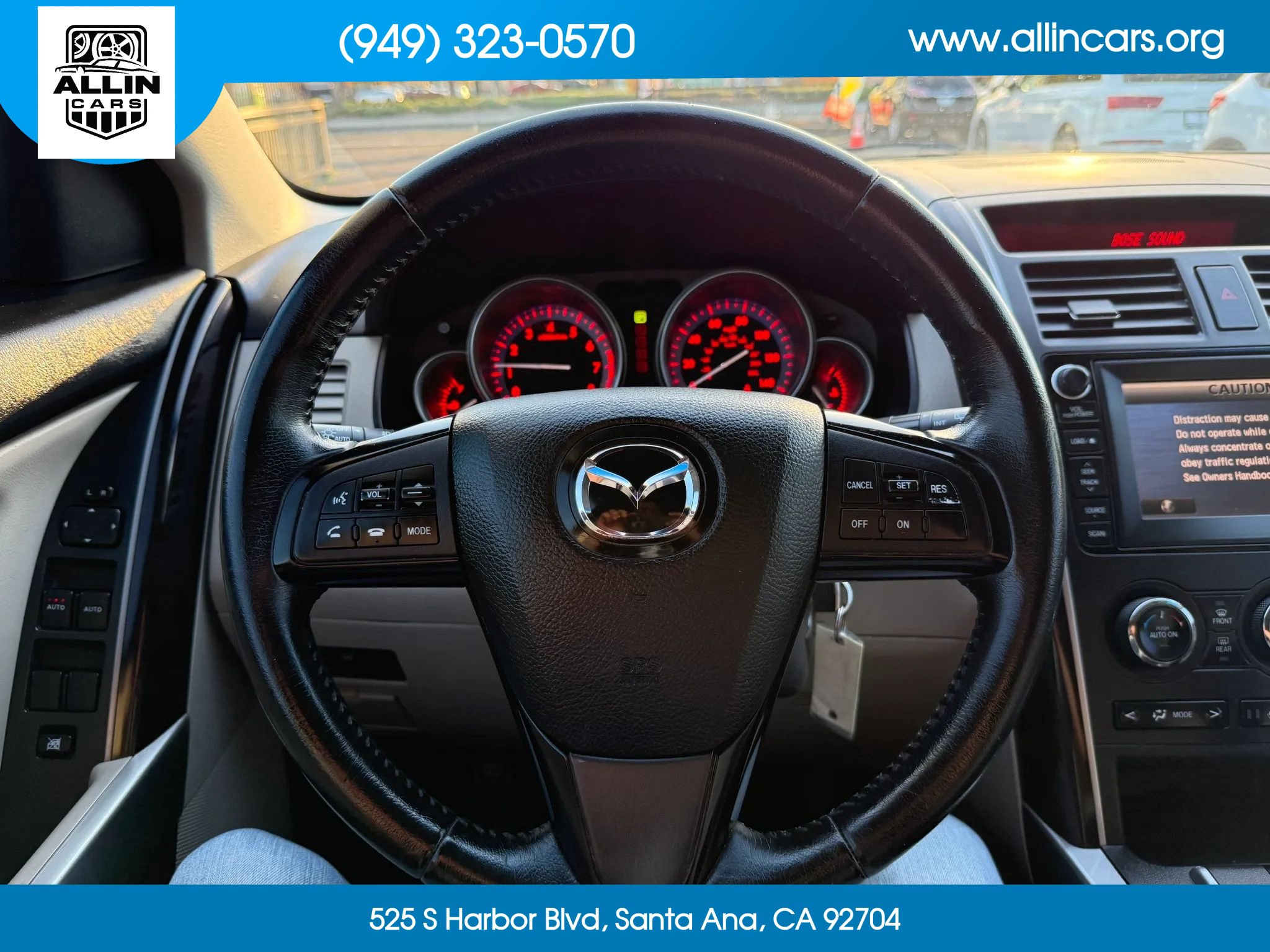 Used 2012 MAZDA CX-9 Grand Touring w/ Moonroof & Bose Audio Pkg FWD image 10