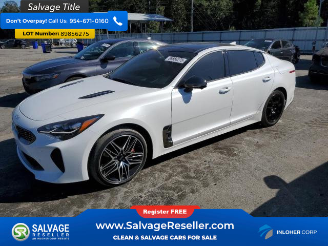 Used 2023 Kia Stinger GT2 w/ Red Interior Color Package image 1