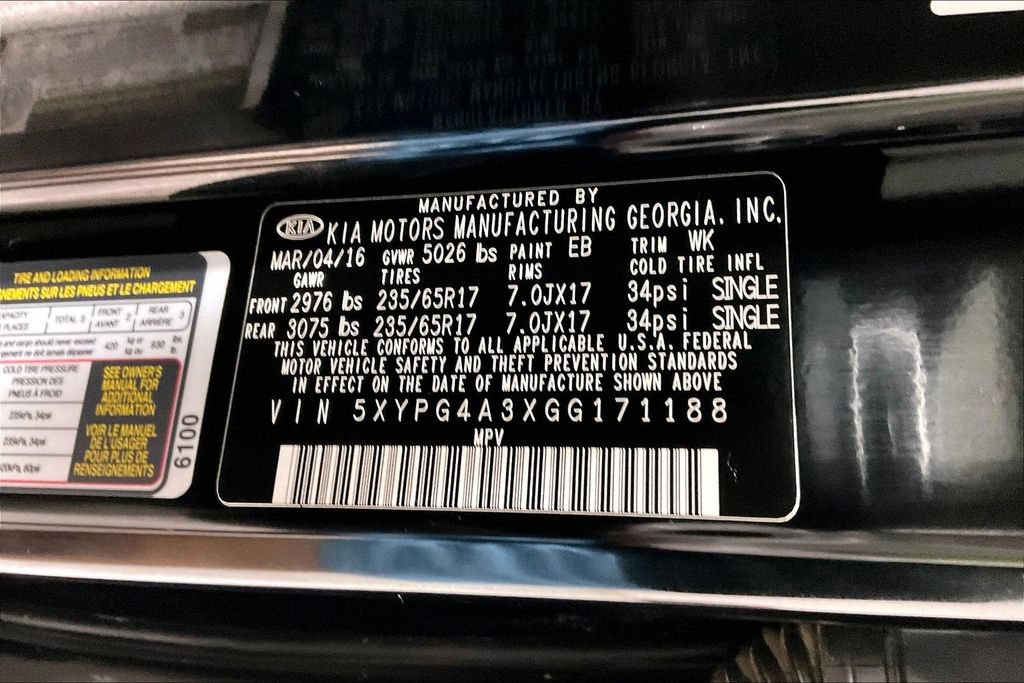 Used 2016 Kia Sorento L FWD image 39