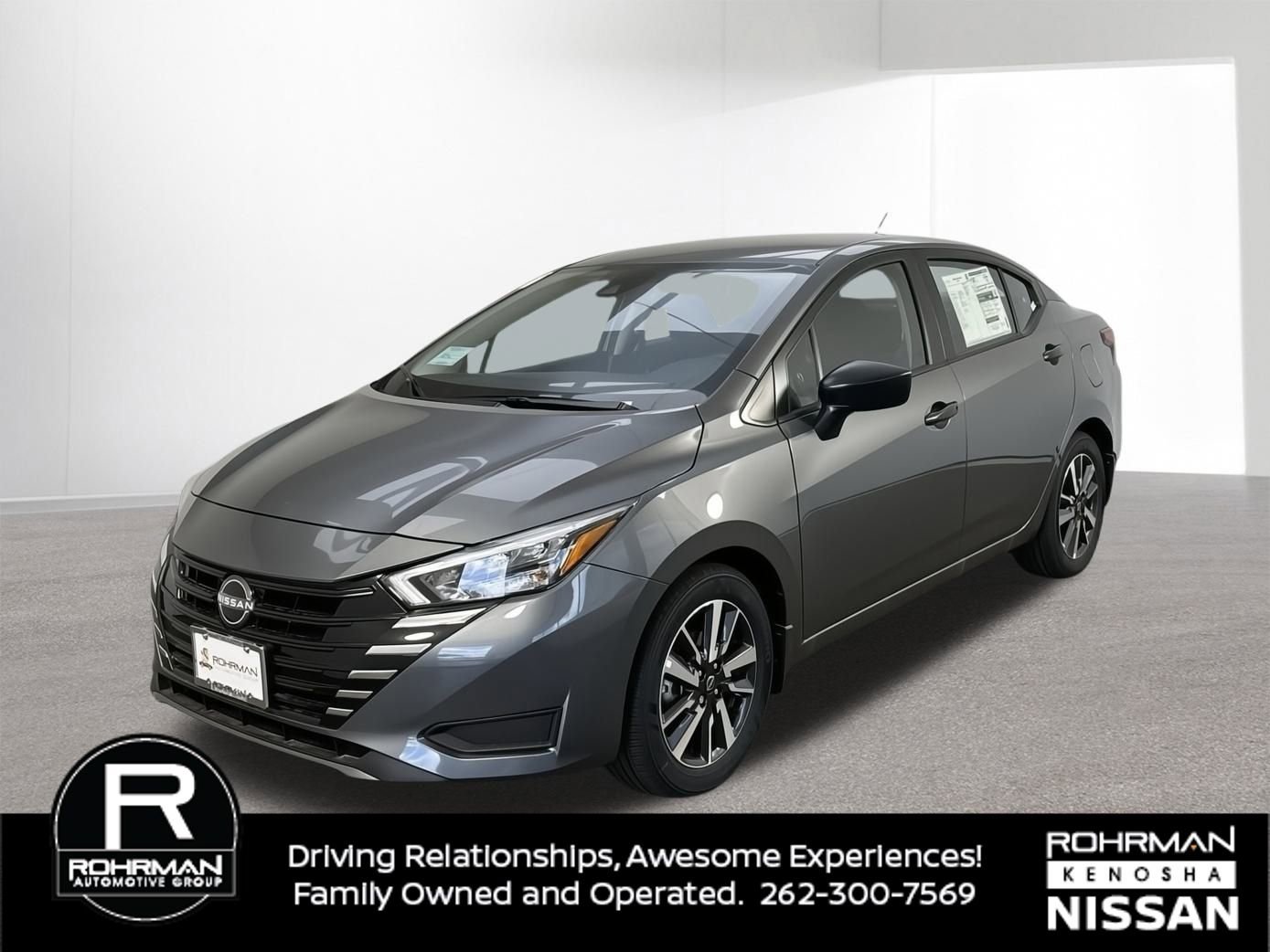 New 2025 Nissan Versa S w/ S Plus Package