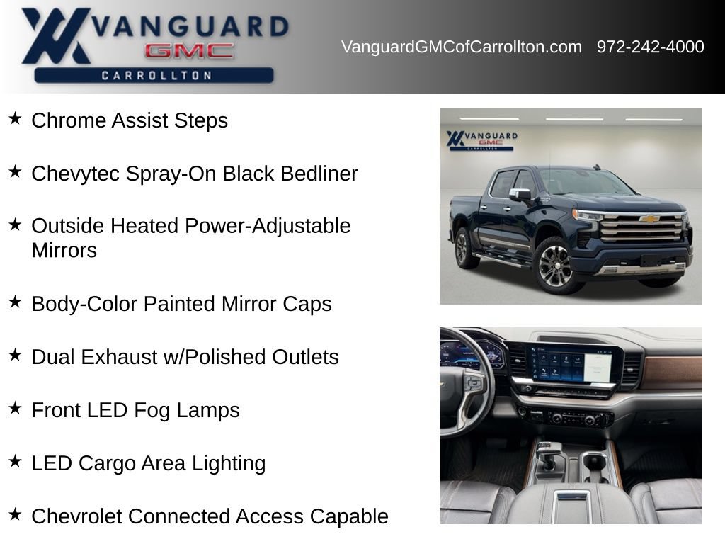 Used 2022 Chevrolet Silverado 1500 High Country w/ Z71 Off-Road Package AWD/4WD image 30