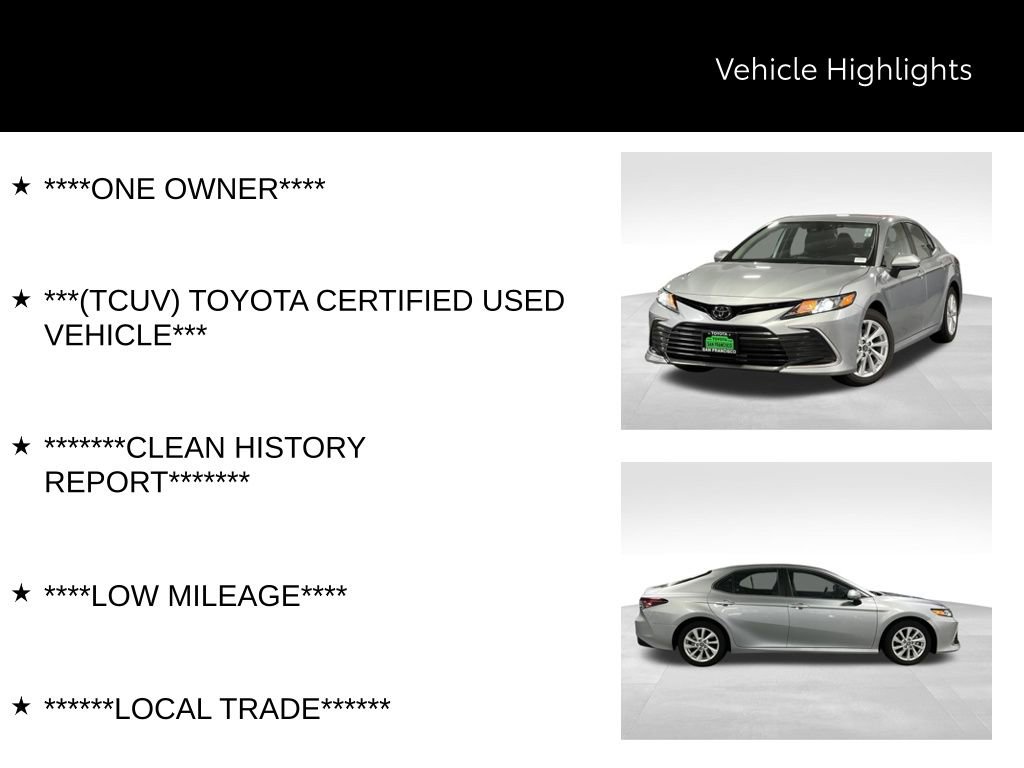 Certified 2023 Toyota Camry LE image 20